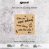 [Giá rẻ] Tem, nhãn cém ơn cục zàng, sticker trang trí có keo dán size 5x5cm Tem dán ly trà sữa