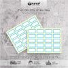 500 Tem Nhãn Dán Giá Tiền, Ghi Chú, Sticker Đánh Dấu Phân Loại Nhiều màu
