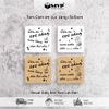 [Giá rẻ] Tem, nhãn cém ơn cục zàng, sticker trang trí có keo dán size 5x5cm Tem dán ly trà sữa
