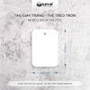 100 Tag giấy mini trắng trơn nhiều kích thước - Thẻ treo ghi giá cho trang sức