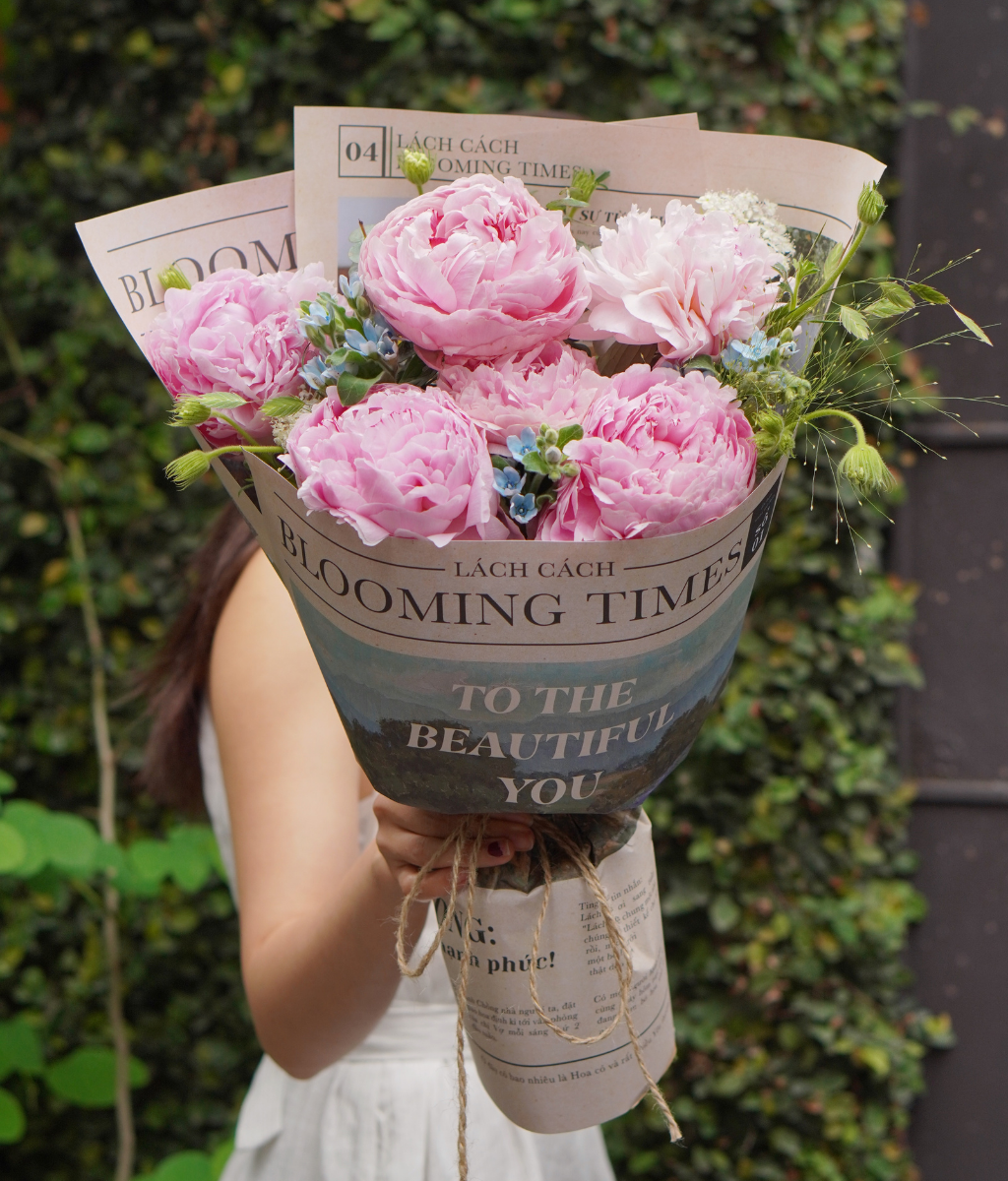 Bó Blooming times Peony