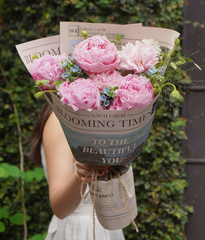 Bó Blooming times Peony