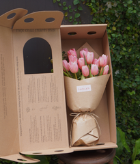 Box thảnh thơi tulip nhuộm rosy