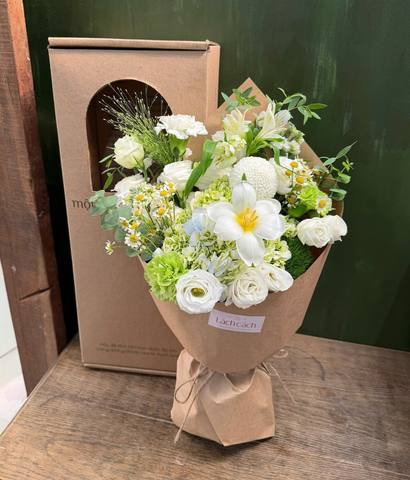 20/10/2026 - Mẫu 8 - Box thảnh thơi tú cầu bơ mix tulip
