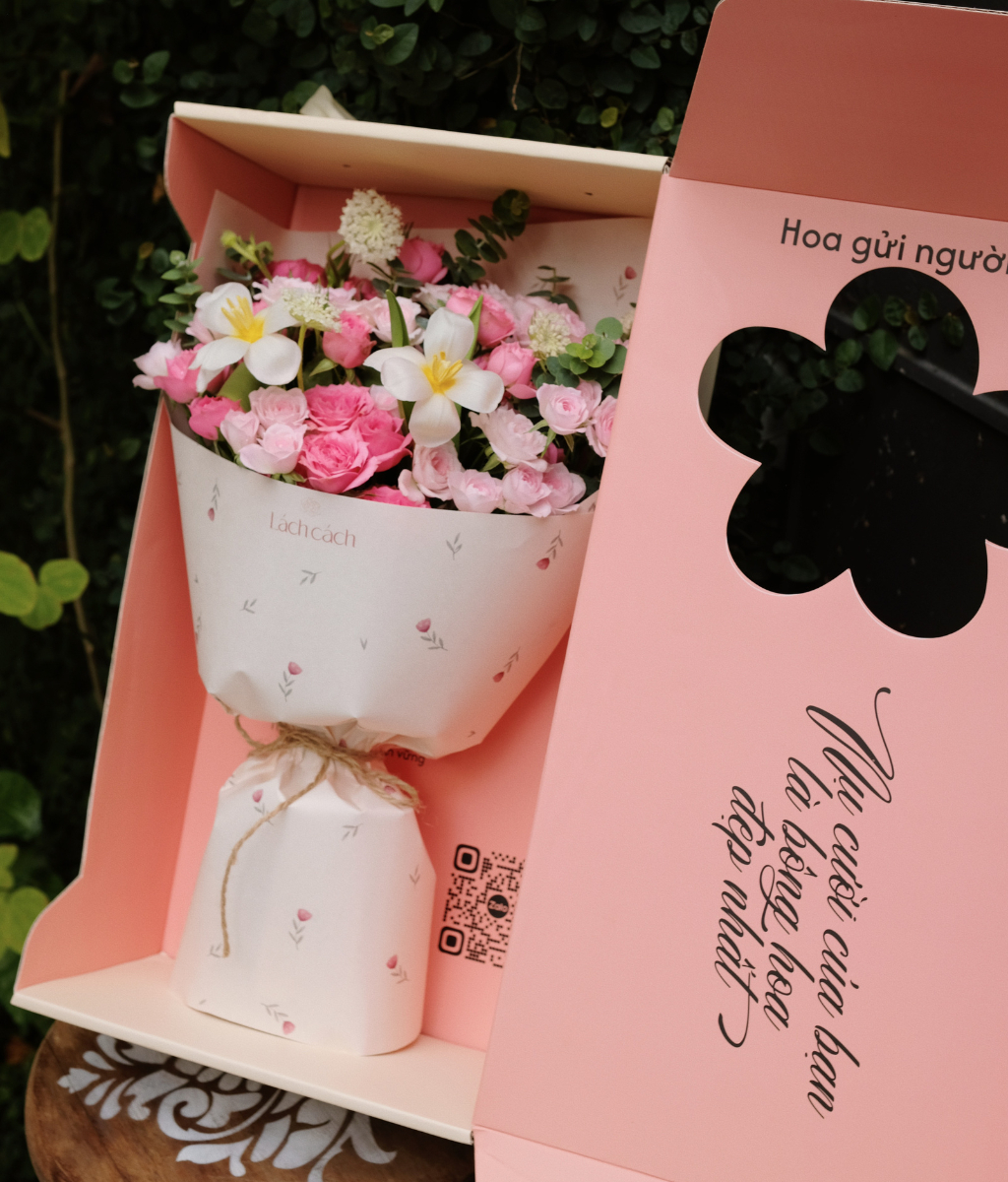 Hoa gửi người đẹp - Hồng chùm