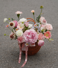 Giỏ Hàn Quốc peony