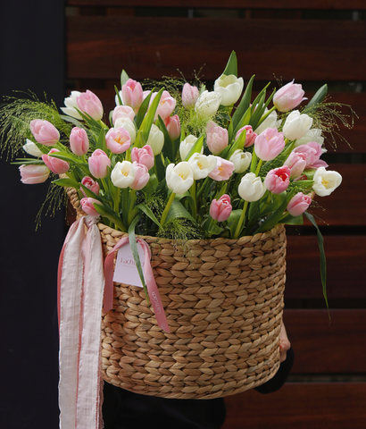 20/10/2026 - Mẫu 21 - Giỏ lục bình 50b tulip