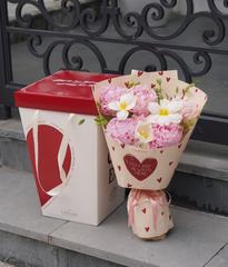 Hộp Hoa cho Em peony