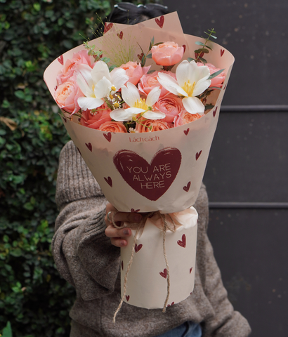 Hộp Hoa cho Em Julieta mix tulip