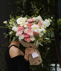 Bó hồn nhiên hermosa mix tulip