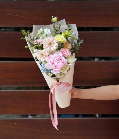 Bó Bồng bềnh peony
