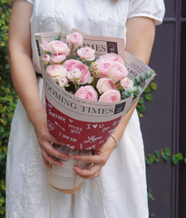 Bó Blooming mao lương hồng super