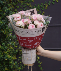 Bó Blooming mao lương hồng super