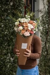 Signature hồng capuchino mix tulip