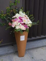 Signature hồng tím mix tulip