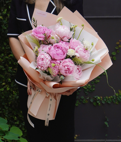 Bó một mặt peony Sarah