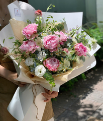 Bó một mặt peony Sarah