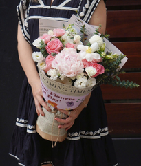 Bó blooming times peony Sarah mix