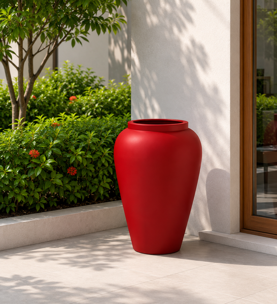 JS - BARA Chậu Composite dáng chum (Đường kính 51 x Cao 80 cm) 