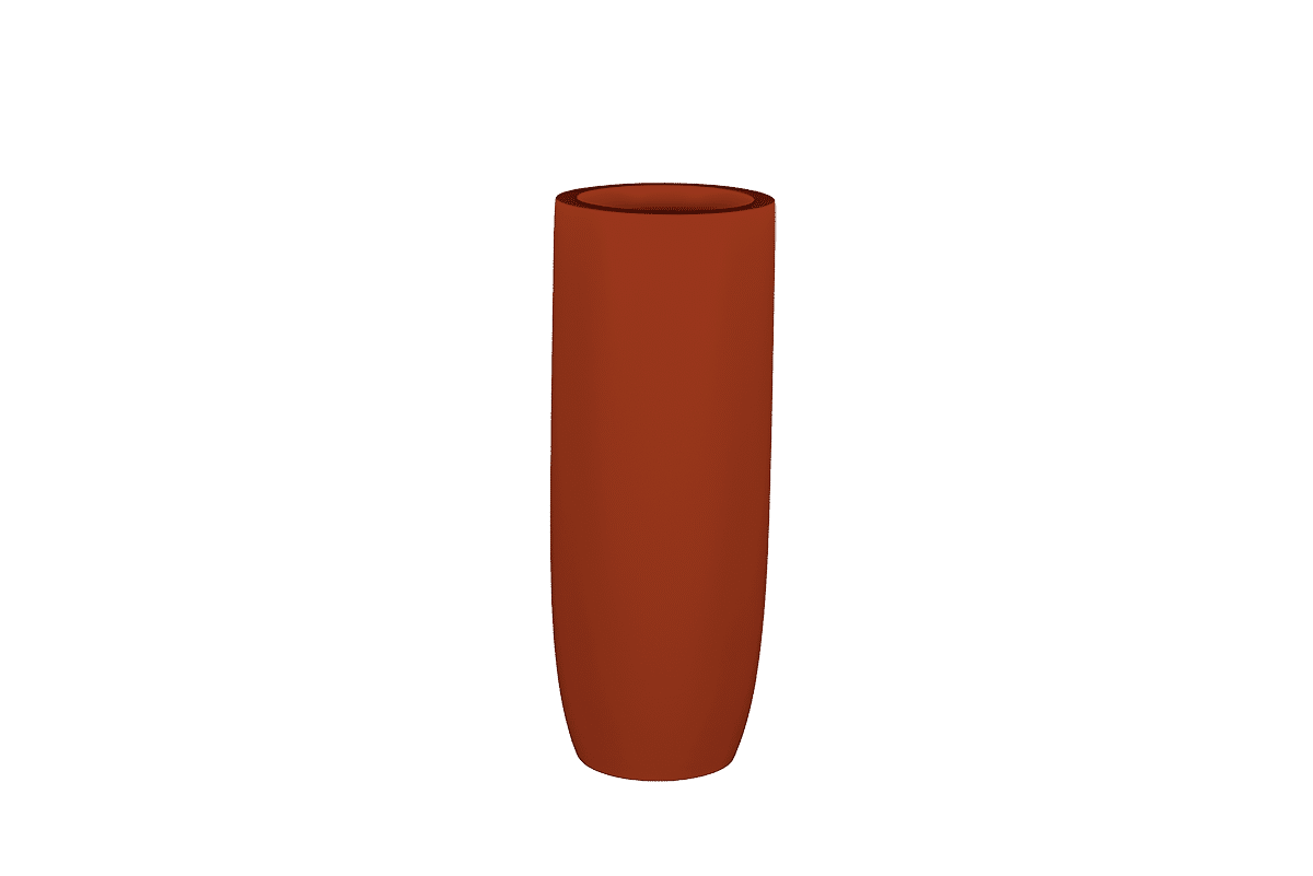  JS - SAINT TROPEZ Chậu Composite tròn dáng đạn (Đường kính 31 x Cao 82 cm) 