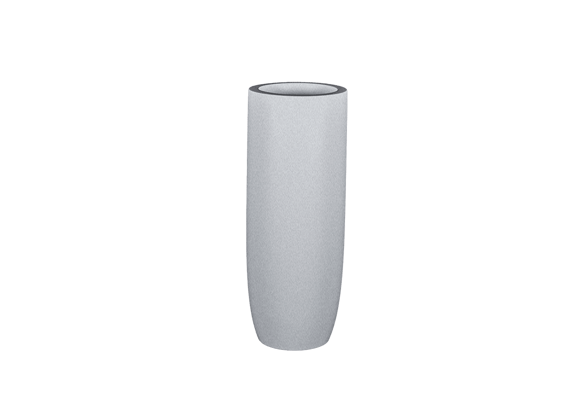  JS - SAINT TROPEZ Chậu Composite tròn dáng đạn (Đường kính 31 x Cao 82 cm) 