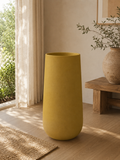  JS - SAIGON Chậu Composite tròn thuôn (Đường kính 46 x Cao 82 cm) 