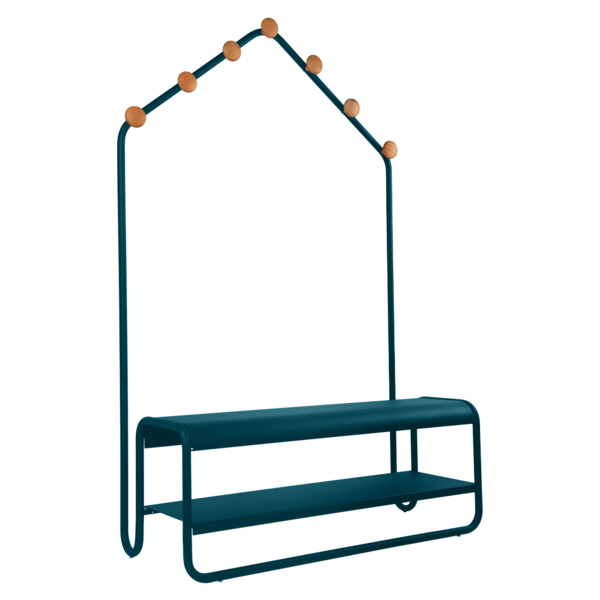  FUNAMBULE Ghế Băng Sảnh Tích Hợp Móc Treo 