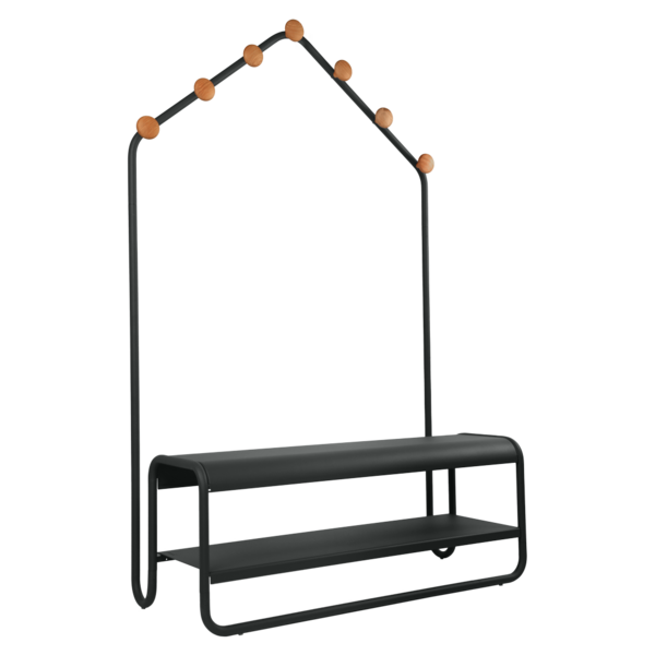  FUNAMBULE Ghế Băng Sảnh Tích Hợp Móc Treo 