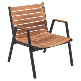  PILOTIS Ghế bành thấp gỗ Teak 
