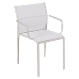  CALVI - Set: 1 x table 160x80 and 4 x CADIZ Armchairs 