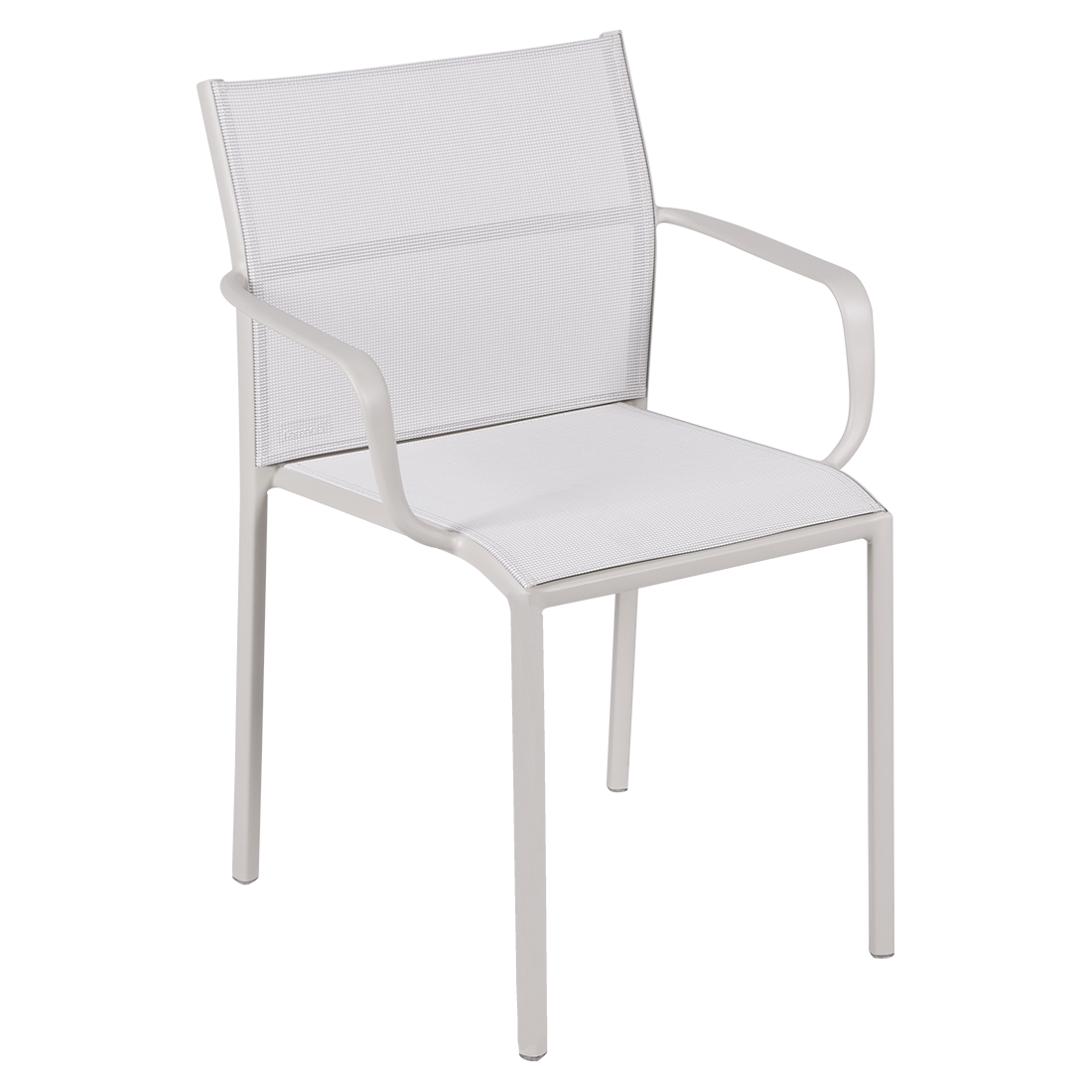  CALVI - Set: 1 x table 160x80 and 4 x CADIZ Armchairs 