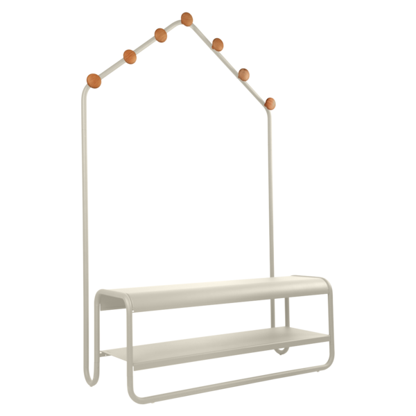  FUNAMBULE Ghế Băng Sảnh Tích Hợp Móc Treo 