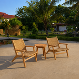  EASY Ghế Dựa Gỗ Teak 