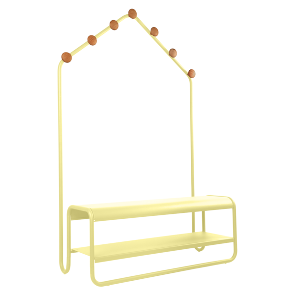  FUNAMBULE Ghế Băng Sảnh Tích Hợp Móc Treo 