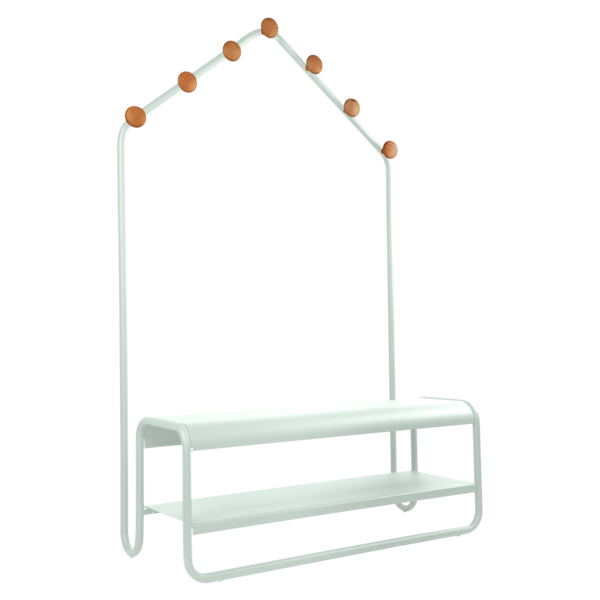  FUNAMBULE Ghế Băng Sảnh Tích Hợp Móc Treo 