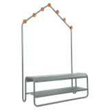  FUNAMBULE Ghế Băng Sảnh Tích Hợp Móc Treo 