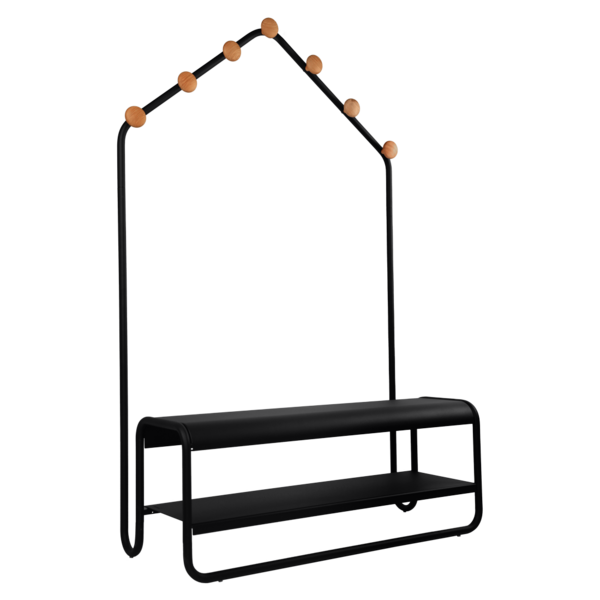  FUNAMBULE Ghế Băng Sảnh Tích Hợp Móc Treo 