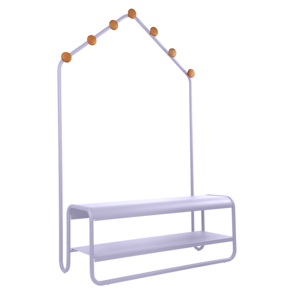  FUNAMBULE Ghế Băng Sảnh Tích Hợp Móc Treo 