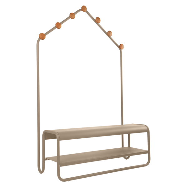  FUNAMBULE Ghế Băng Sảnh Tích Hợp Móc Treo 