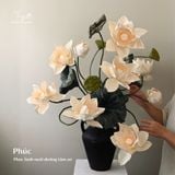  MPF - Hoa Sen Giấy Được Làm Thủ Công (Nhụy-Hoa-Lá) 