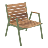  PILOTIS Ghế bành thấp gỗ Teak 