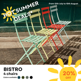  BISTRO - Set of 4 chairs 