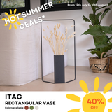  ITAC Rectangular vase 