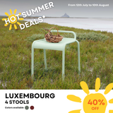  LUXEMBOURG - Set of 4 stools 