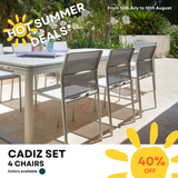  CADIZ - Set of 4 chairs 
