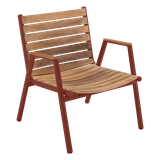  PILOTIS Ghế bành thấp gỗ Teak 