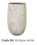  OYSTER CONCRETE - D50 x H90 