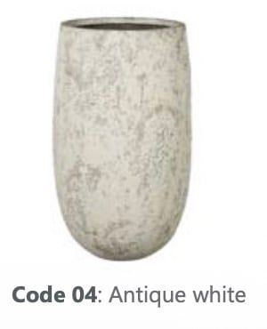  OYSTER CONCRETE - D50 x H90 