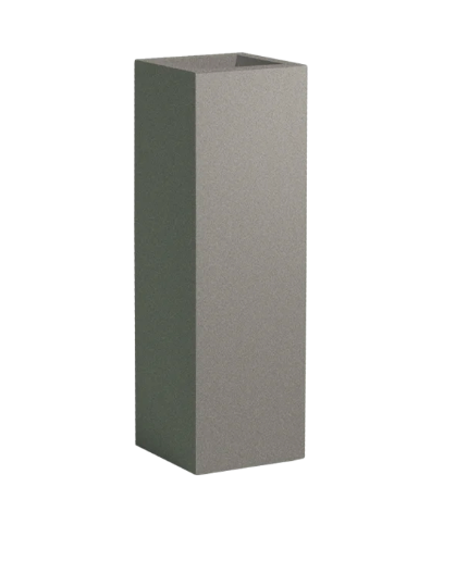  JS - AMESBURY Chậu Composite chữ nhật cao (Dài 61 x Rộng 26 x Cao 82 cm) 