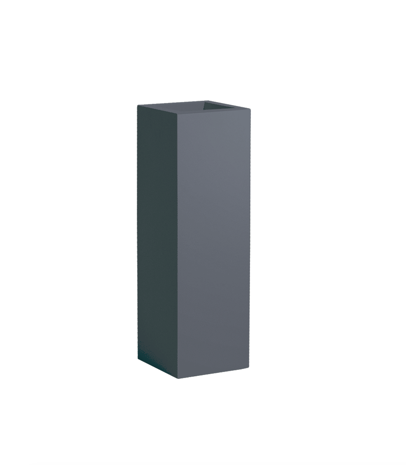  JS - AMESBURY Chậu Composite chữ nhật cao (Dài 61 x Rộng 26 x Cao 82 cm) 